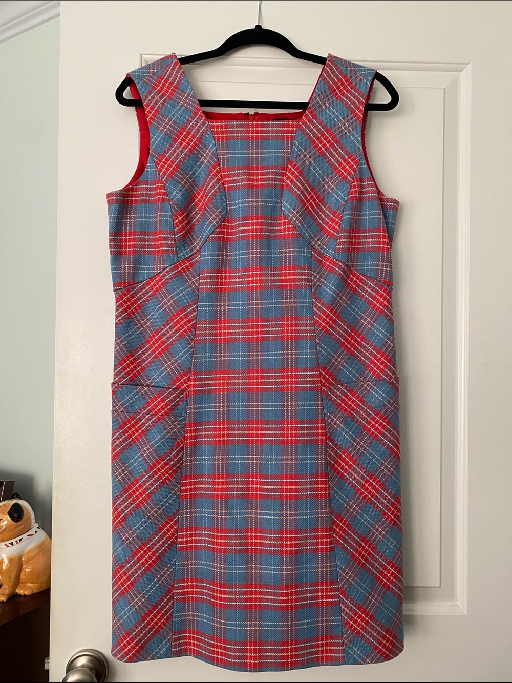 Brooks Brothers Red and Blue Plaid Dress